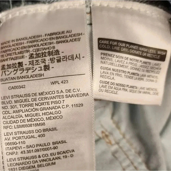 Levis Strauss & Co. 505 Regular Mens Jeans W34 L29 NWT - Picture 12 of 13